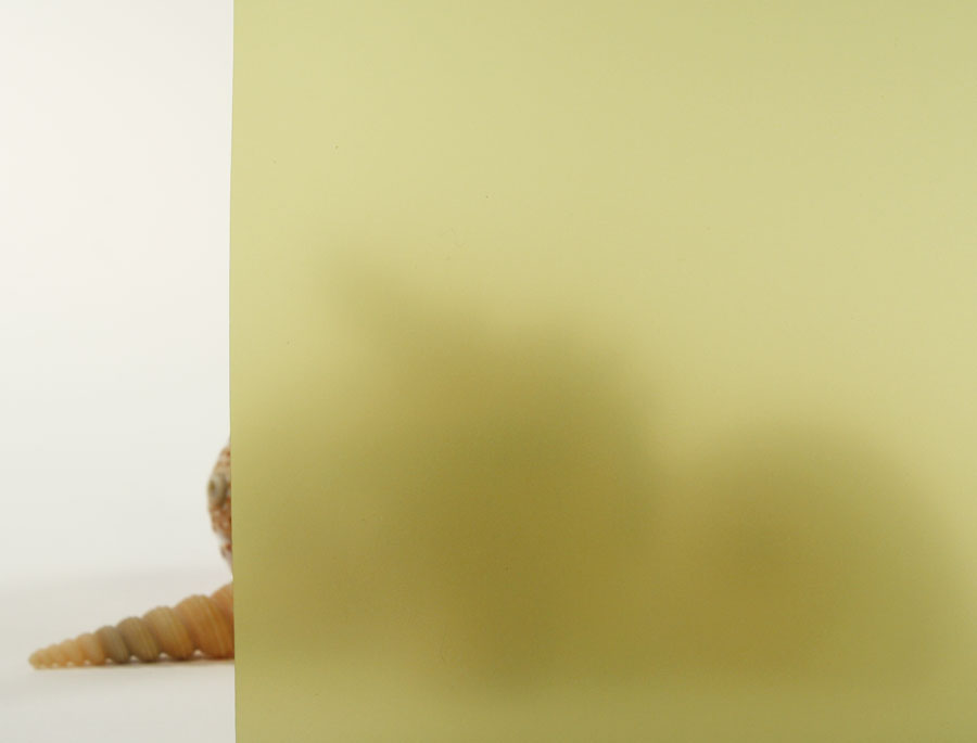 Yellow Frosted Window Film 30" Wide x 1yd. Sold by the yard as one continuous roll.