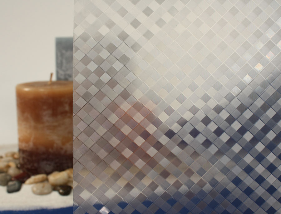 Clear Weave Static Cling Window Film, 36" Wide x 1 yd. Sold by the yard as one continuous roll.