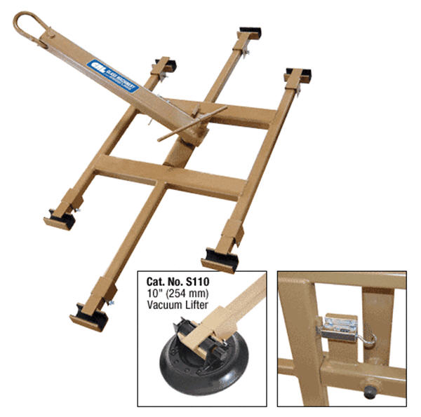 CRL 6 Cup Steel Rotating and Tilting Hand Cup Lifting Frame