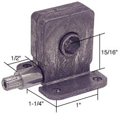 RV Window Torque Center Mount Operator, 3/8" Hex Socket