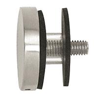 CRL 316 Brushed Stainless 2" RSOB Replacement Standoff Flat Cap Assembly