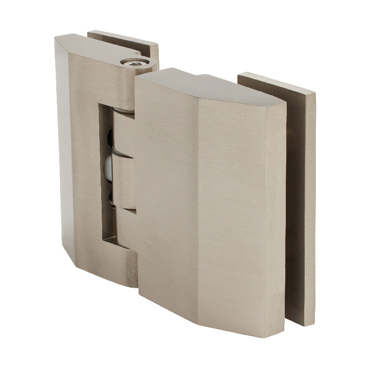 CRL Regal 180 Series Brushed Nickel Glass-to-Glass Hinge