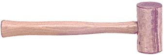 CRL 1-1/4" Head Rawhide Mallet