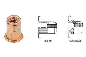 CRL 1/4"- 20 Rivet Nut - 10 Pack