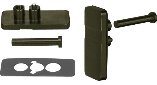 CRL Oil Rubbed Bronze Retainer Plate Kit