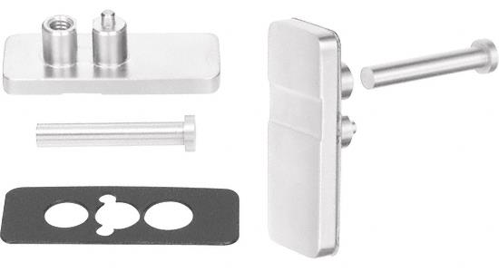 CRL Polished Stainless Retainer Plate Kit