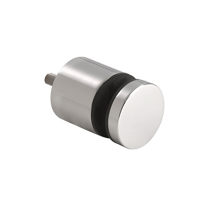 CRL Polished Stainless Glass Rail Standoff Base and Cap