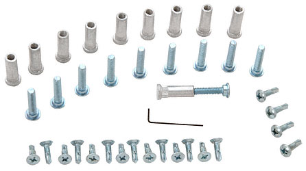 CRL Satin Anodized Replacement Screw Pack-10083A and 15083A