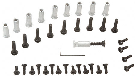 CRL Dark Bronze Replacement Screw Pack- 10083DU and 15083DU
