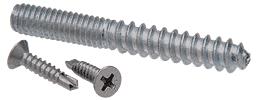 CRL Brushed Stainless Replacement Screw Pack for Concealed Wood Mount Handrail Brackets- 5/16"-18 Thread