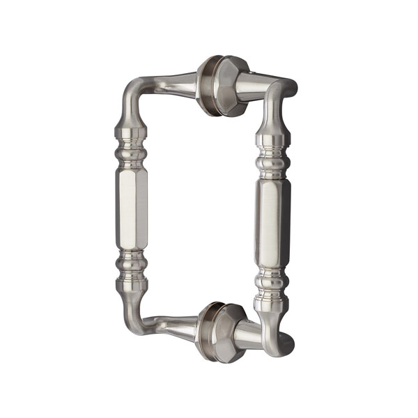 Rondo 6" Back-to-Back Double Sided Pull - Brushed Nickel