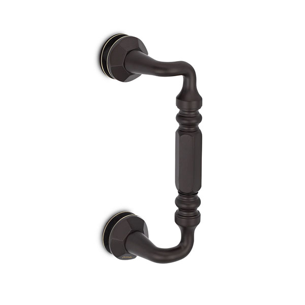 Rondo 6" Center-to-Center Single Sided Offset Pull - Oil Rubbed Bronze (Medium)