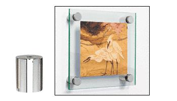 CRL Chrome Standoff Base 1-1/4" Diameter by 1-1/2" Long