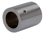 CRL Brushed Nickel Slim Line Wall Mount Fitting