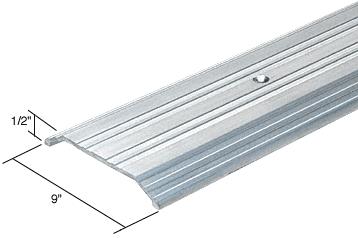 CRL Custom Length Aluminum 9" Wide Saddle Threshold 1/2" High