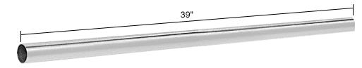 CRL Chrome 39" (1 Meter) Support Bar Only