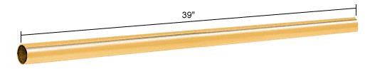CRL Gold Plated 39" (1 Meter) Support Bar Only