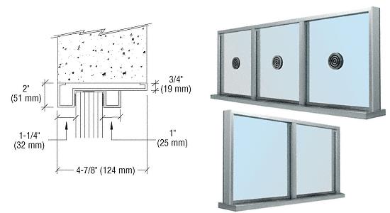 CRL Stainless Steel Frame Multi-Lite Windows