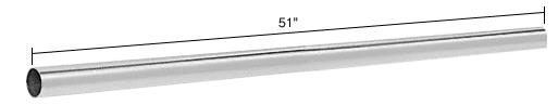 CRL Chrome 51" (1.3 Meter) Support Bar Only