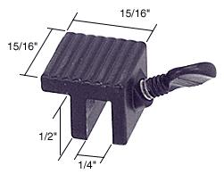 Window Thumbscrew Lock, Black  - Package