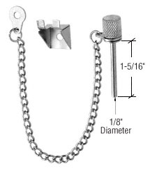 Zinc Plated 1-5/16" Window Nite-Lock Pin