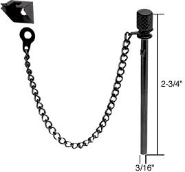 Sliding Window and Door "Nite-Lock" Pin