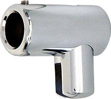 CRL Chrome Support Bar U-Bracket for 1/4" and 5/16" Glass