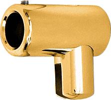 CRL Gold Plated Support Bar U-Bracket for 1/4" and 5/16" Glass