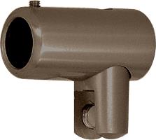 CRL Oil Rubbed Bronze Support Bar U-Bracket for 3/8" and 1/2" Glass