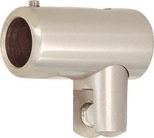 CRL Brushed Nickel Support Bar U-Bracket for 3/8" and 1/2" Glass