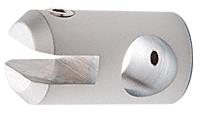 CRL Satin Chrome Movable Bracket for 1/4" (6mm) Glass