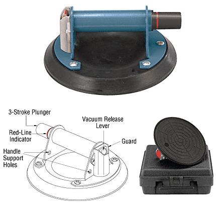CRL S7950 8" Pump-Action Vacuum Lifter