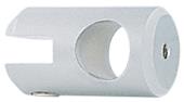 CRL Satin Chrome Movable Bracket for 3/8" Glass