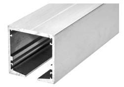 CRL SPS 120" Standard Overhead Straight Track-Mill Aluminum