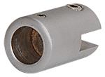 CRL Brushed Nickel Support Bar Bracket for 3/8" to 1/2" (10-12mm) Glass