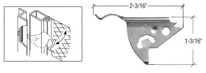 CRL Andersen Knife Latch - Package