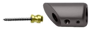 CRL Oil Rub Bronze Support Bar Bracket
