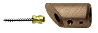 CRL Antique Bronze Support Bar Bracket
