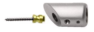 CRL Brushed Nickel Support Bar Bracket
