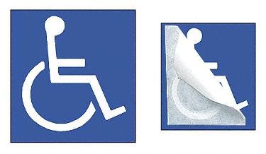 CRL Handicap Symbol Decal