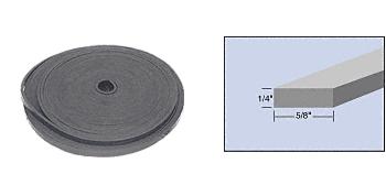 CRL 1/4" x 5/8" Bulk Rolled Neoprene Setting Block Material - 100 ft