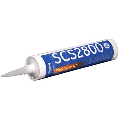 GE SilGlaze II SCS2803 Silicone Sealant - Black