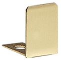 CRL Brass End Cap for 1/2" Deep U-Channel - 10 Pack