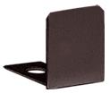 CRL Oil Rub Bronze End Cap for 3/8" Deep U-Channel - 10 Pack