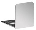 CRL Chrome End Cap for 3/8" Deep U-Channel - 10 Pack
