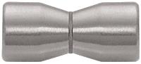 CRL Brushed Nickel Back-to-Back Bow-Tie Style Knob