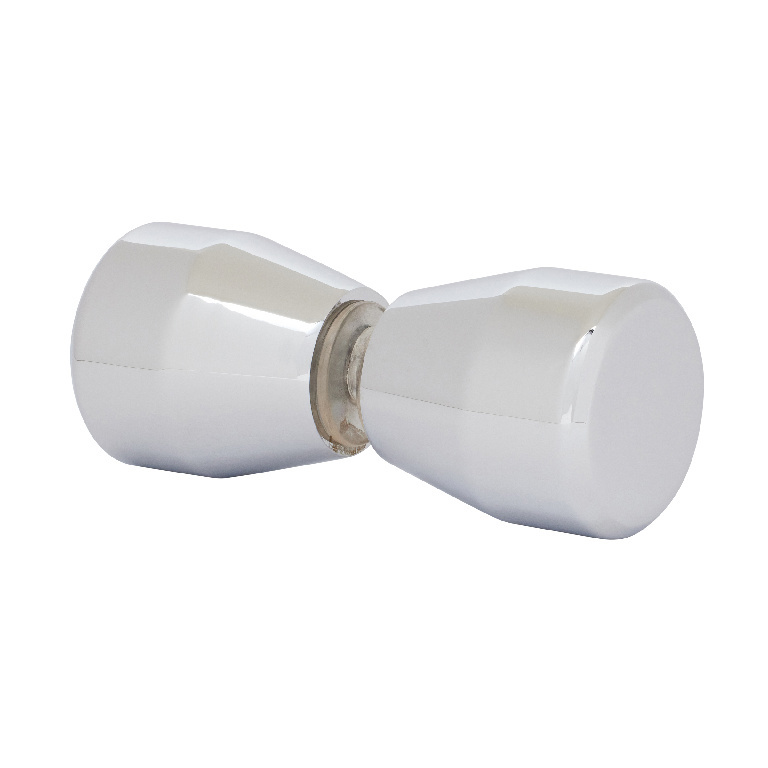 CRL Polished Chrome Back-to-Back Bow-Tie Style Knob