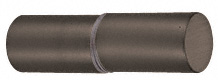 CRL Brushed Bronze Cylinder Style Back-to-Back Shower Door Knob