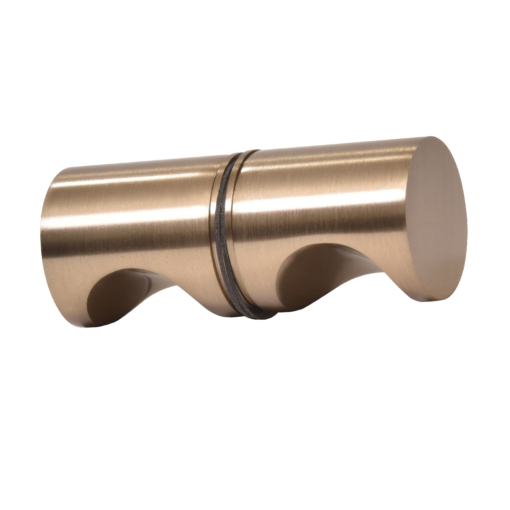 CRL Dark Brushed Bronze Back-to-Back E-Z Grip Style Knob