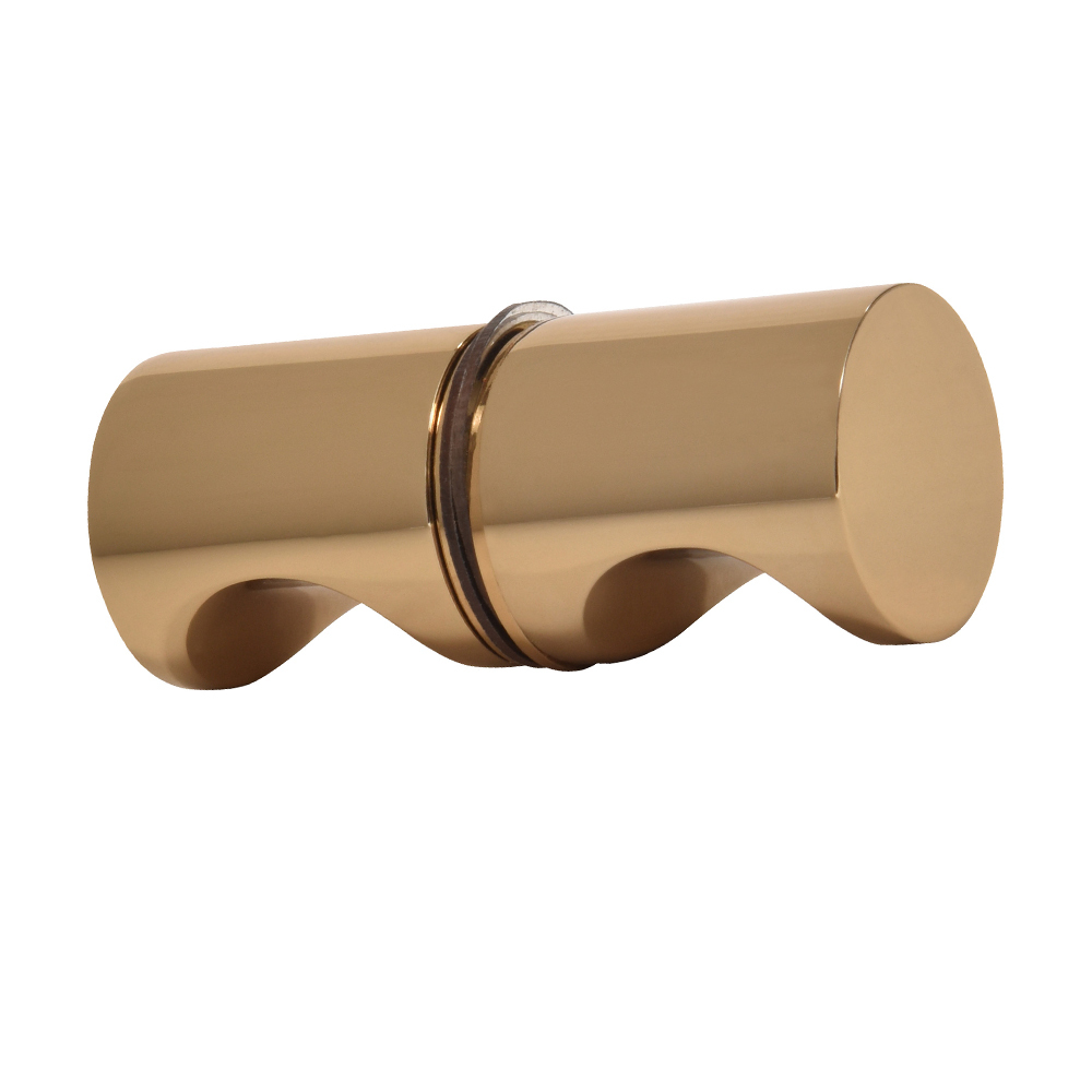 CRL French Gold Back-to-Back E-Z Grip Style Knob